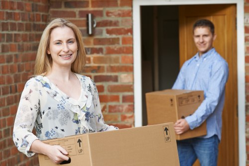 PCI compliant secure payment area for removals