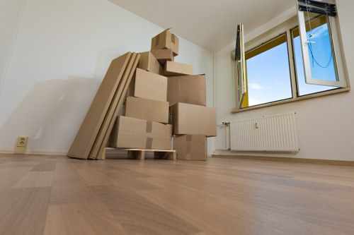 Commercial removals support for a business move in the Belsize Park area