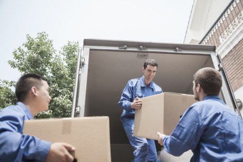 Man and van service in Belsize Park handling a local move