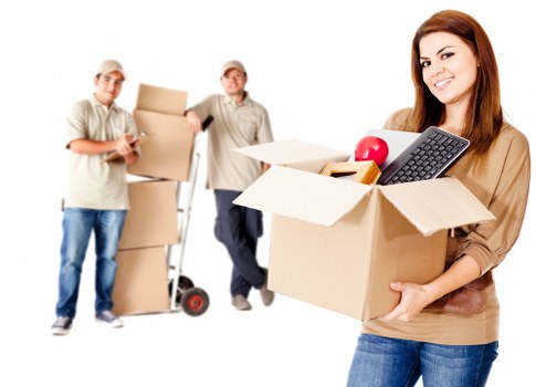 Packed household items ready for transport during a Belsize Park move