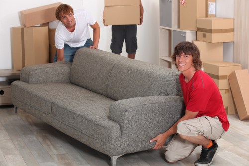 Careful packing and loading for a Belsize Park removals service