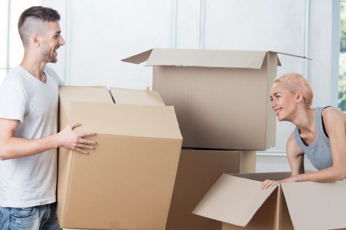 Managing access and loading challenges during an office move in Belsize Park