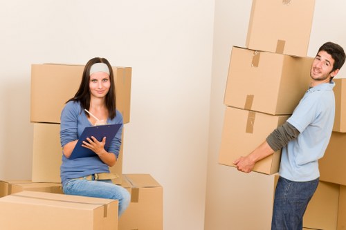 Customer booking and quotation paperwork for a removal service
