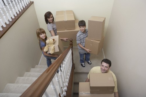 Specialist packing for valuable belongings during a move in Belsizepark